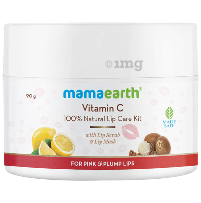 Mamaearth Vitamin C 100% Natural Lip Care Kit