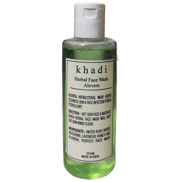 Khadi Herbal Aloevera Face Wash