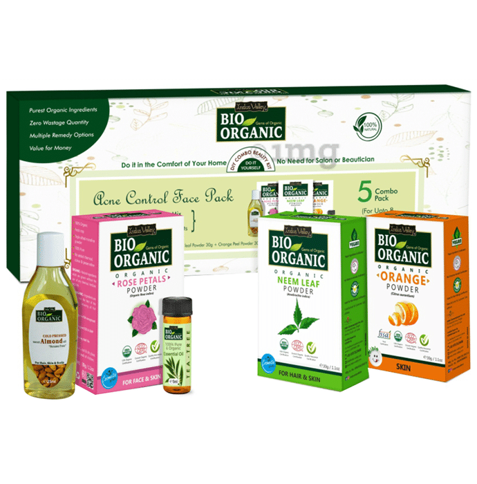 Indus Valley Acne Control Face Pack DIY Combo Beauty Kit