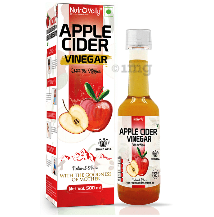 Nutrovally Apple Cider Vinegar with The Mother (500ml Each)