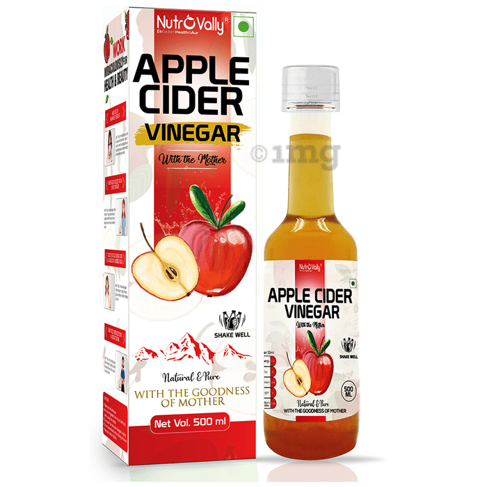 Nutrovally Apple Cider Vinegar with The Mother (500ml Each)