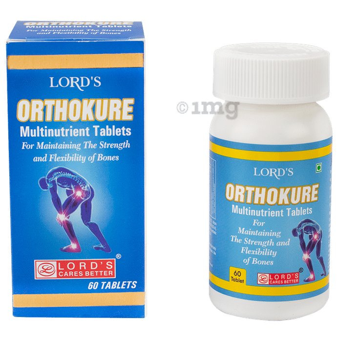 Lord's Orthokure Multinutrient for Bone Flexibility & Strength | Tablet