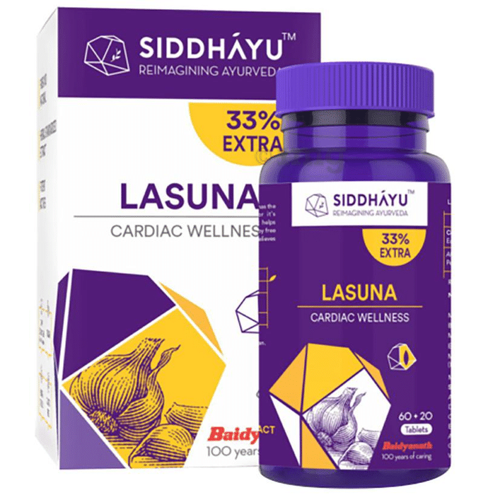 Siddhayu Lasuna Cardiac Wellness Tablet