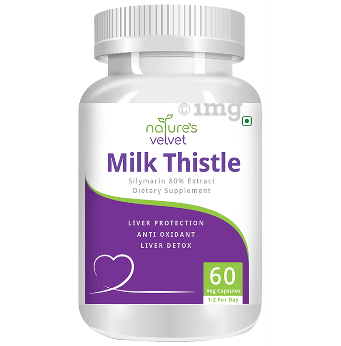 Nature's Velvet Milk Thistle 300mg Pure Extract Capsule