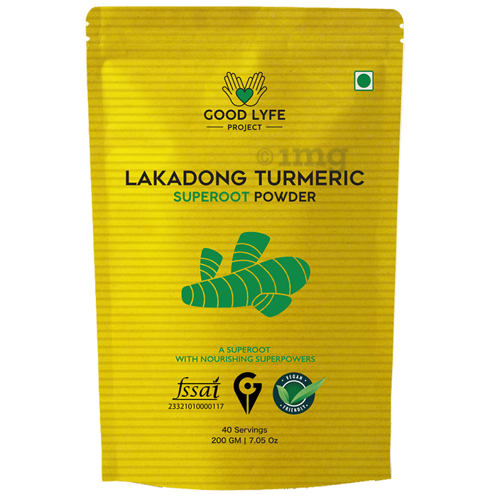 Good Lyfe Project Lakadong Turmeric Superoot Powder