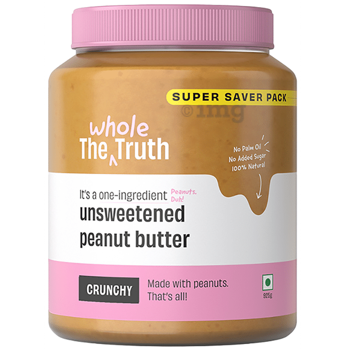 The Whole Truth Unsweetened Peanut Butter Crunchy Super Saver Pack