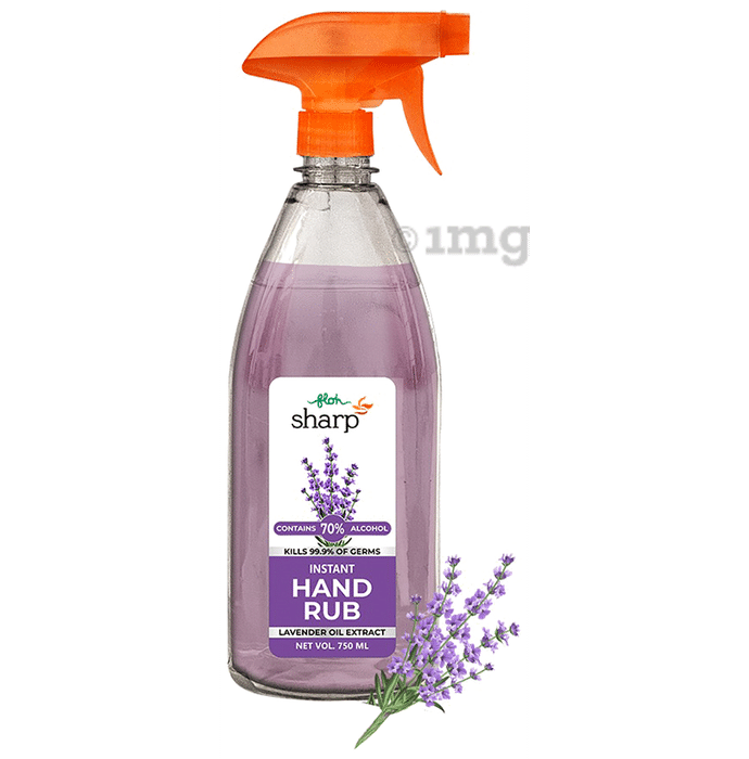 FLOH Lavender Oil Extract Sharp Instant Hand Rub Sanitizer