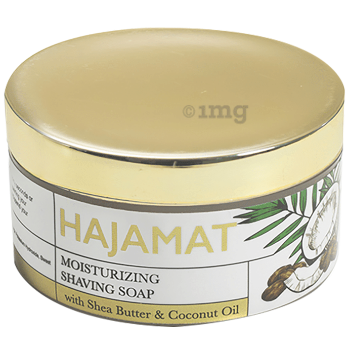 Hajamat Moisturizing Shaving Soap with Shea Butter & Coconut Oil