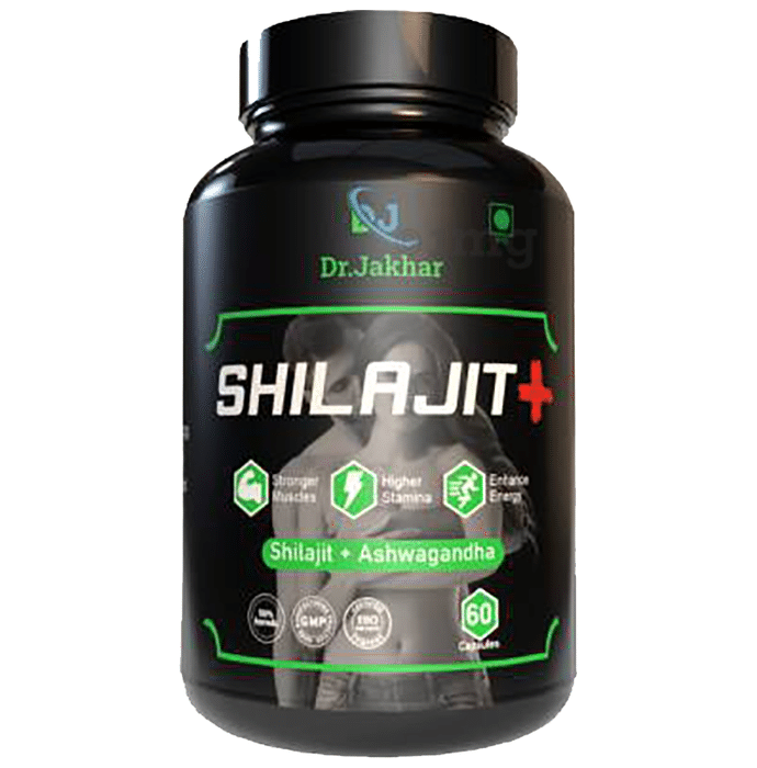 Dr. Jakhar Shilajit+ Capsule (60 Each)