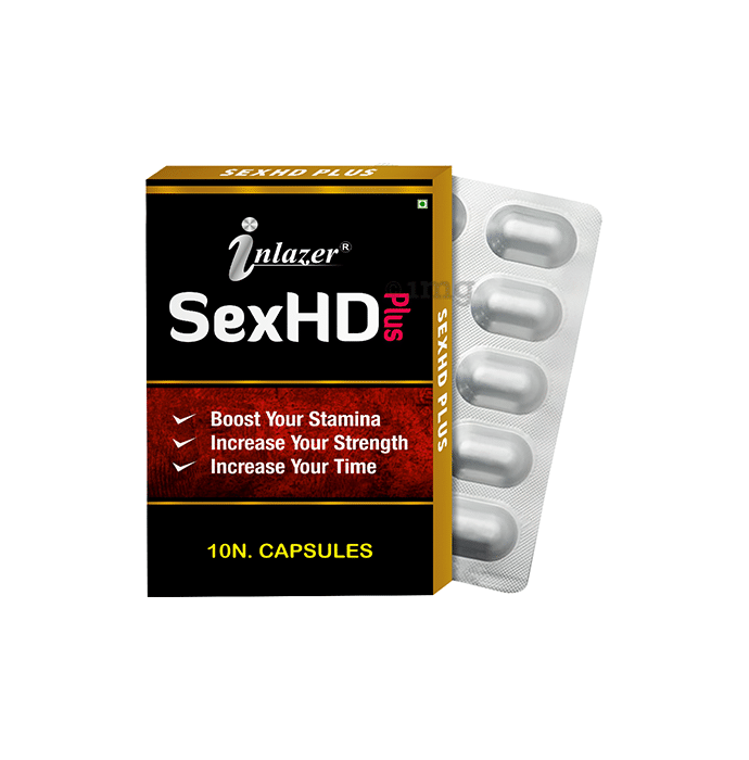Inlazer Sex Hd Plus Capsule Buy Strip Of 10 0 Capsules At Best Price