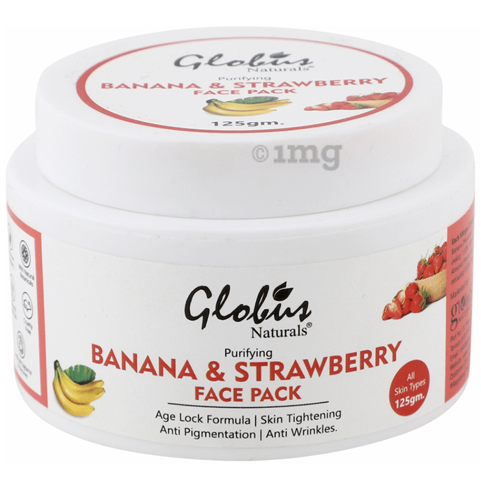 Globus Naturals Banana & Strawberry Face Pack