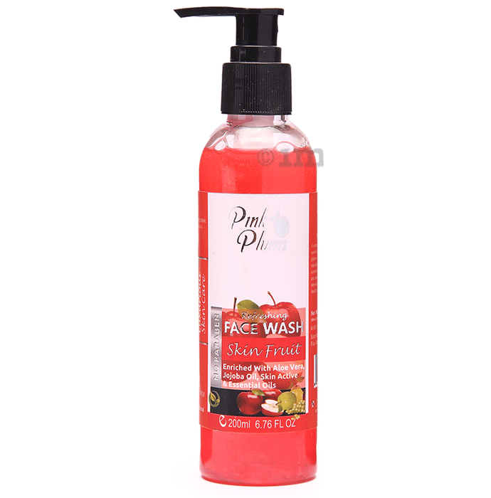 Pink Plums Refreshing Face Wash Skin Fruit