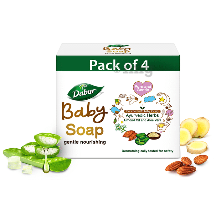 Dabur Baby Soap (75gm Each)