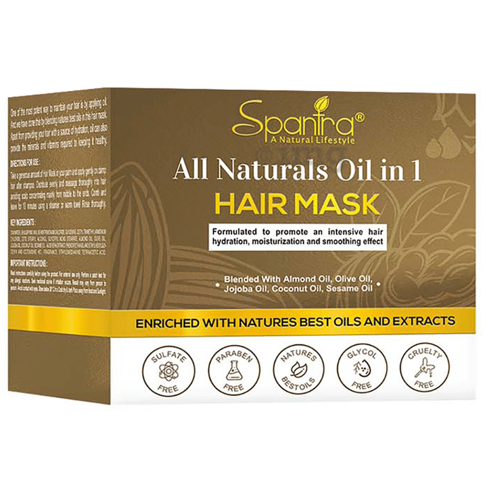 Spantra All Natural Assorted Hair Mask