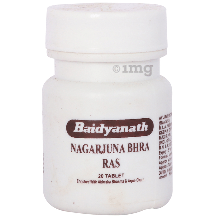 Baidyanath (Jhansi) Nagarjuna Bhra Ras Tablet
