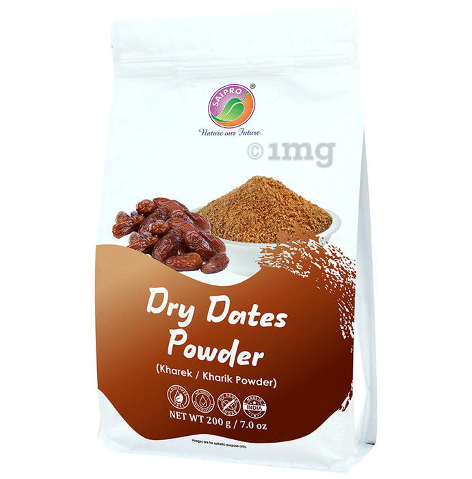 Saipro Dry Dates Powder Buy packet of 200.0 gm Powder at best price in India 1mg