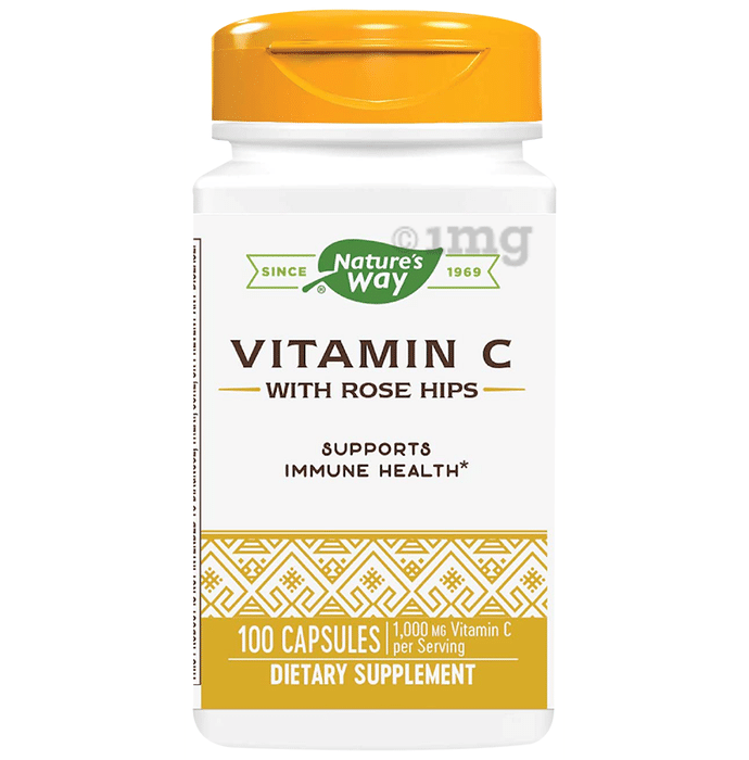 Nature's Way Vitamin C With Rose Hips Capsule