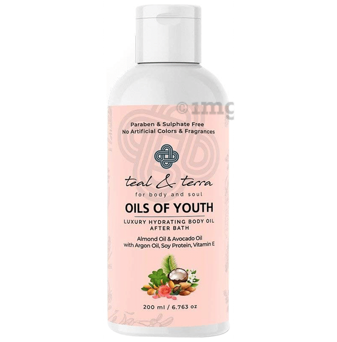 Teal & Terra Oils of Youth Luxury Hydrating Body Oil After Bath