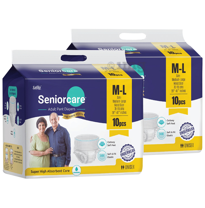Seniocare Adult Pant Diaper(10 Each) M-L