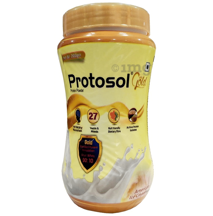 Protosol Gold Protein Powder American Ice Cream