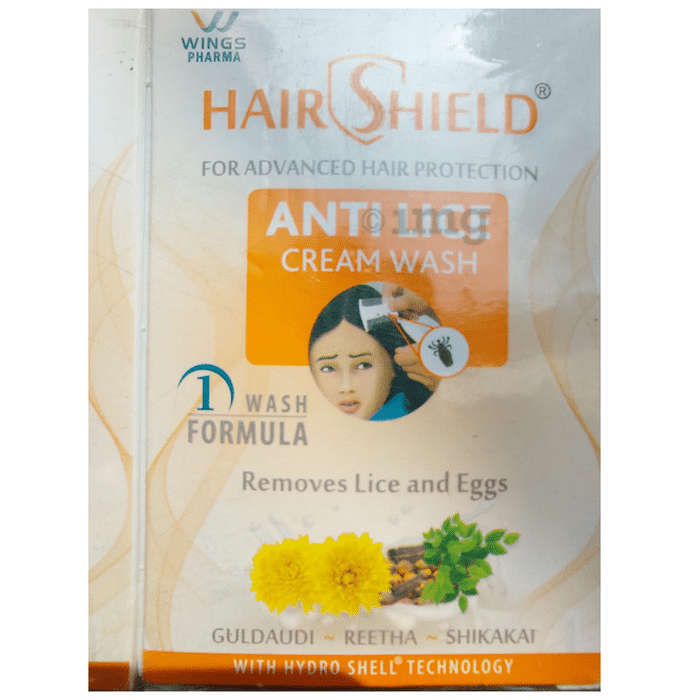 Hairshield Anti Lice Cream Wash: Buy bottle of 30 ml Shampoo at best price  in India | 1mg