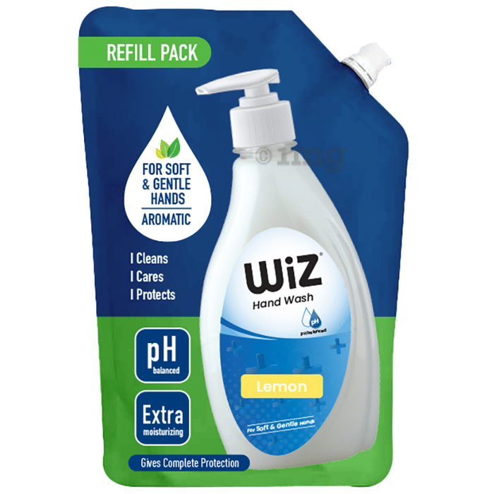 Wiz Lemon Hand Wash Refill Pack (750ml Each)