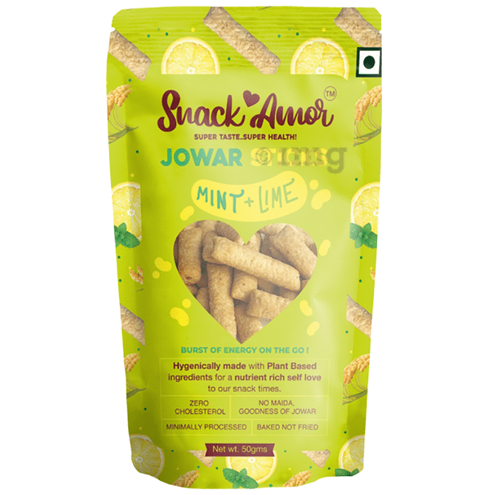 Snack Amor Jowar Sticks Mint+Lime