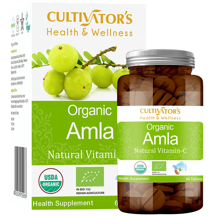 Cultivator's Organic Amla Tablet