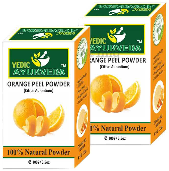 Vedic Ayurveda Orange Peel Powder (100gm Each)