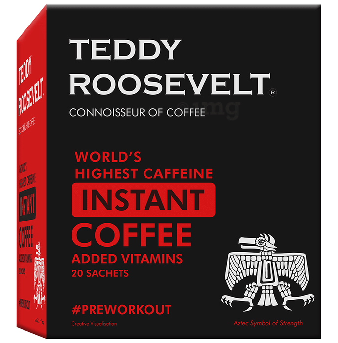 Teddy Roosevelt Highest Caffeine Coffee Sachet (2.5gm Each)