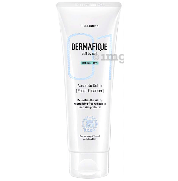 Dermafique Normal-Dry Absolute Detox Facial Cleanser