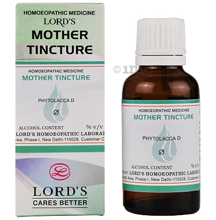 Lord's Phytolacca D Mother Tincture Q