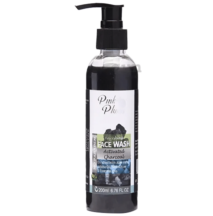 Pink Plums Refreshing Face Wash Activated Charcoal