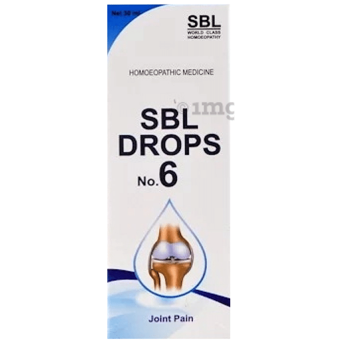 SBL Drops No. 6 (For Joint Pain)