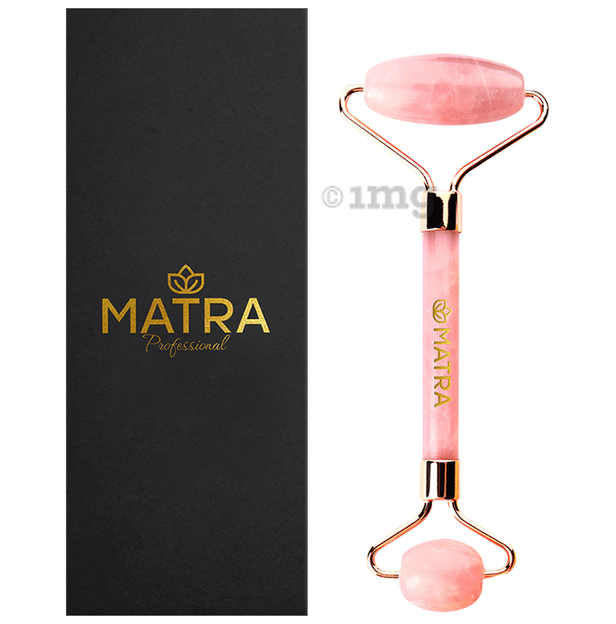Matra Professional Face Massager Roller Rose Pink