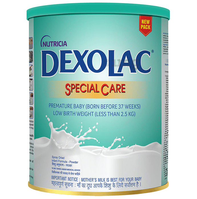 Dexolac Special Care | For Premature & Low Birth Weight Babies | Powder