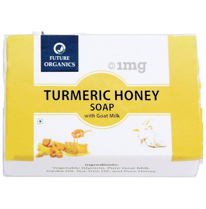 Future Organics Turmeric Honey Soap with Goat Milk
