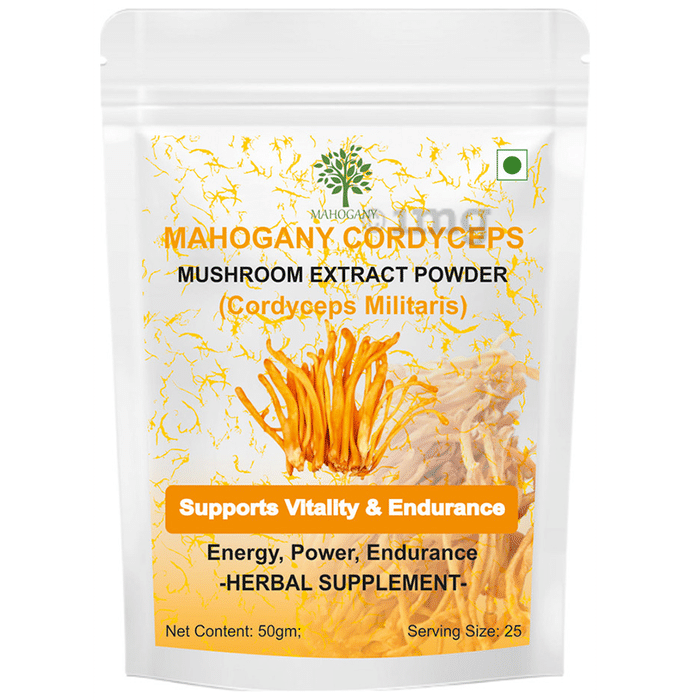 Mahogany Cordyceps Mushroom Extract Powder