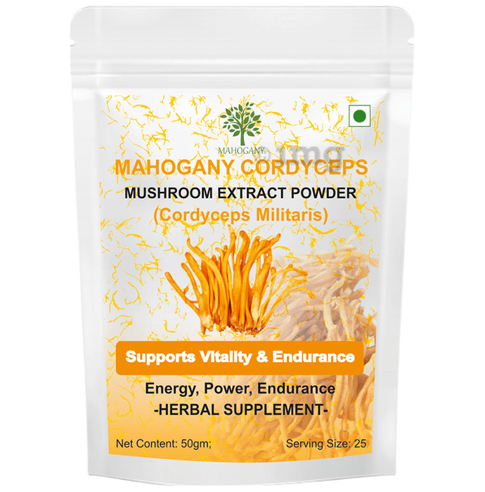 Mahogany Cordyceps Mushroom Extract Powder