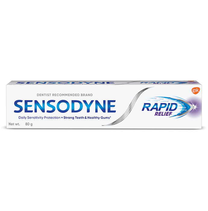 Sensodyne Rapid Relief Sensitive for Healthy Gums & Strong Teeth