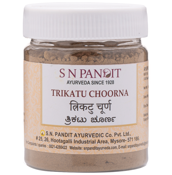 S N Pandit Ayurveda Trikatu Choorna