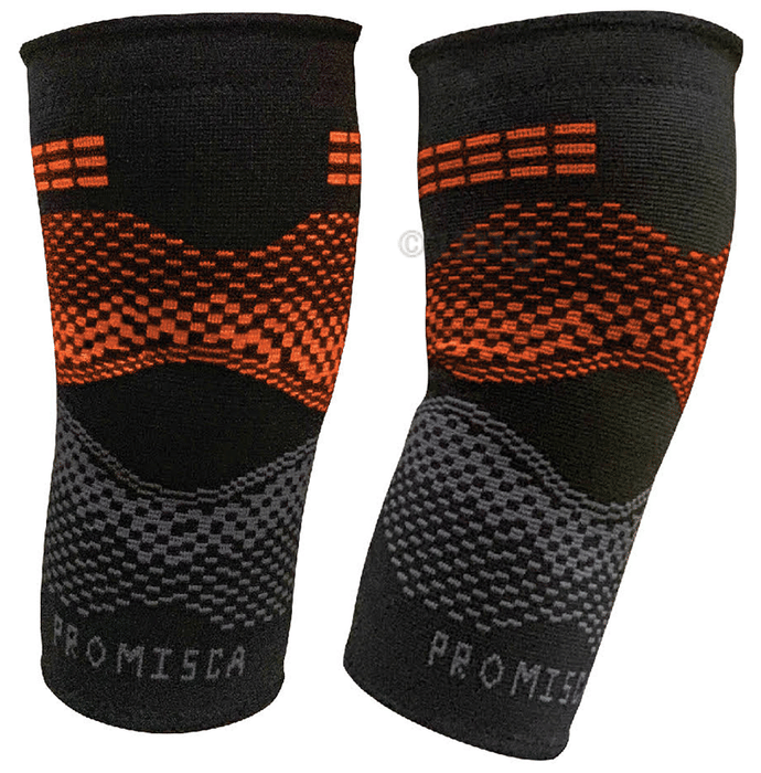 Promisca Unisex Compression Knee Cap XL Orange