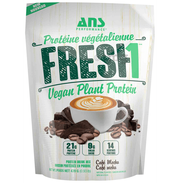 ANS Performance Fresh1 Vegan Plant Protein Powder Coffee Mocha