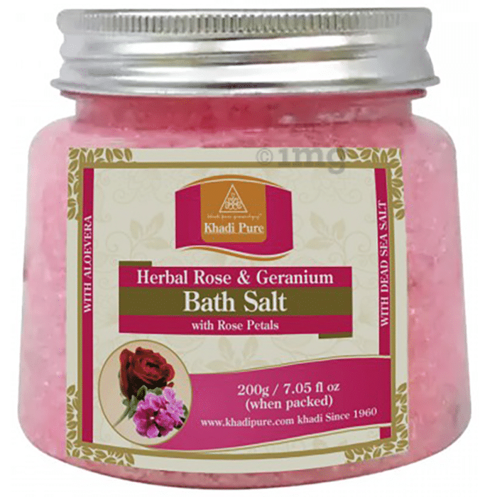 Dollzy International Bath Salt Rose and Geranium