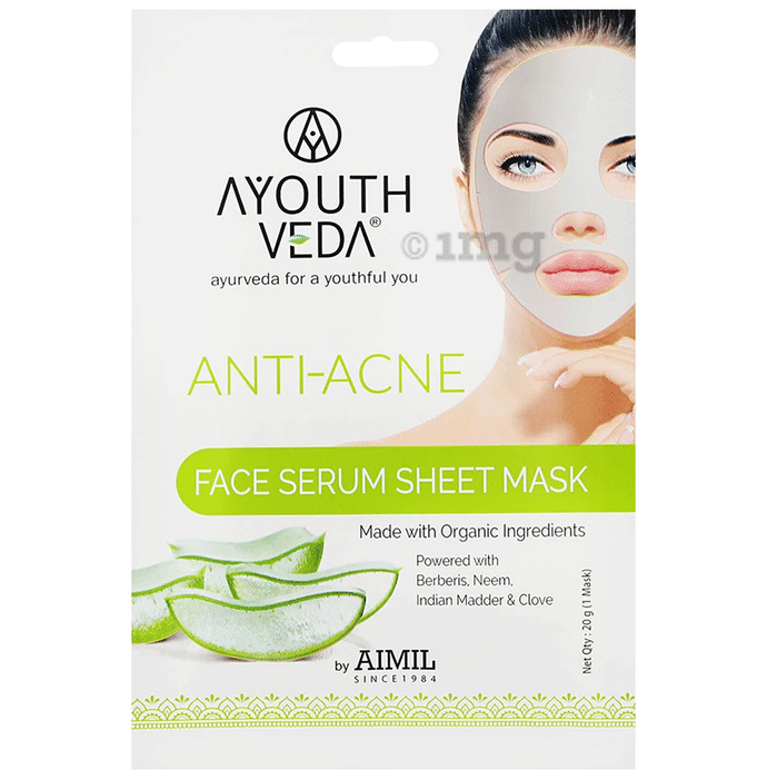 Ayouth Veda Anti-Acne Face Serum Sheet Mask