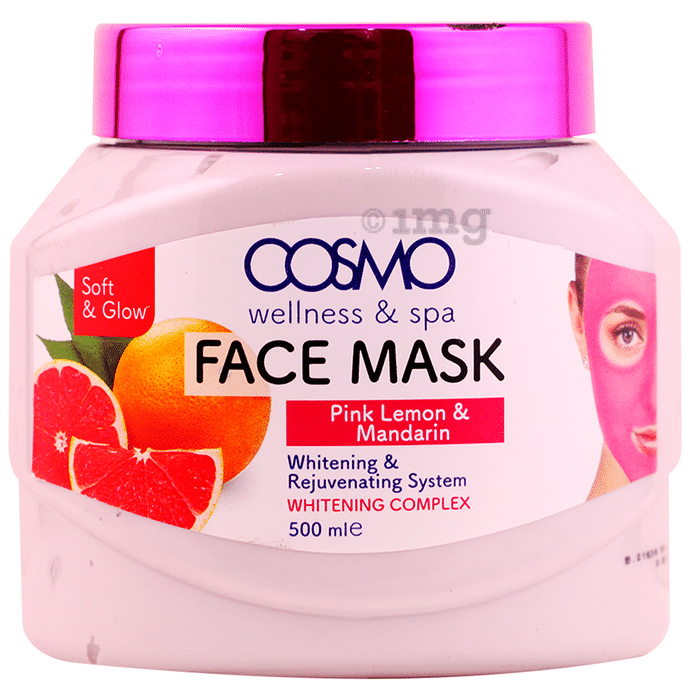 Cosmo Wellness & Spa Face Mask Pink Lemon& Mandarin