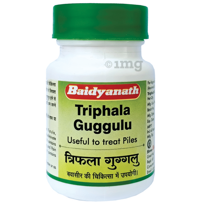 Baidyanath (Nagpur) Triphala Guggulu for Piles Management | Eases Constipation