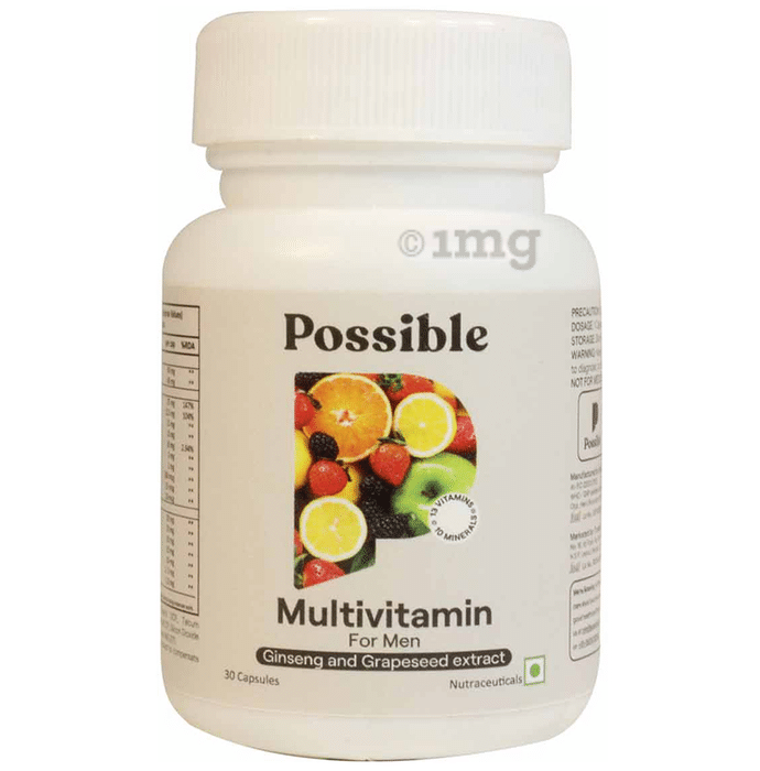 Possible Multivitamin Capsule for Men