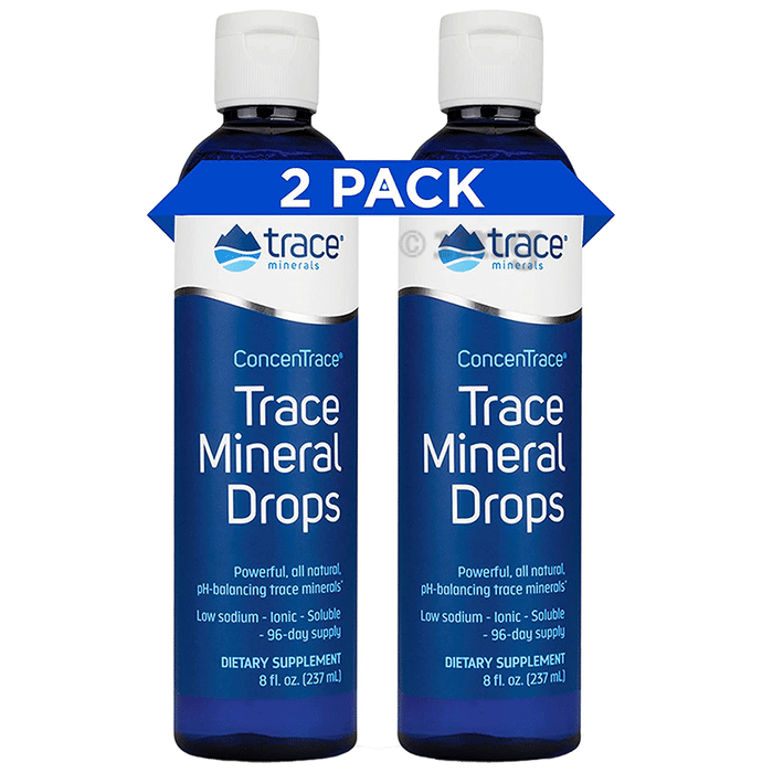 Trace Minerals Concentrace Mineral Drops (237ml Each)