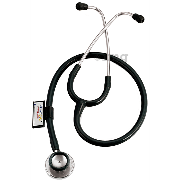 EASYCARE German Tech EC-ST036 Dual Head Stethoscope Black